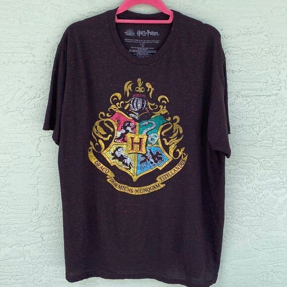 Harry Potter Sz XL Gryffindor Crest Gold - Picture 1 of 11